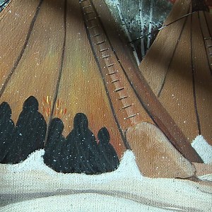 7K views · 74 reactions | This new indigenous art exhibit titled Peace, Friendship, Culture exhibits 22 artworks. | Follow us: www.cbc.ca/nb | Facebook