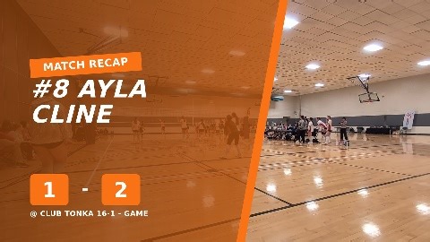 Ayla Cline @ Club Tonka 16-1 - Game highlights