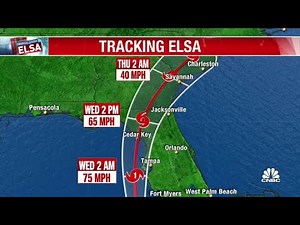 Tropical Storm Elsa expected to make landfall as a hurricane