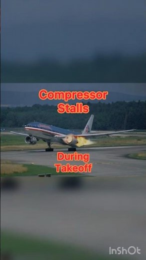Compressor Stalls During Takeoff #aviation #compressor #flightsafety