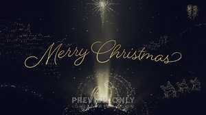 Merry Christmas - Title Graphics