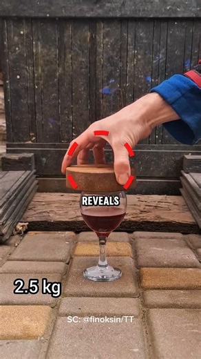 A Wine Glass Held 100 KG... Until This Happened