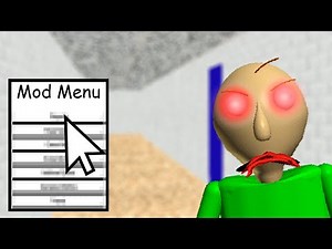 USING MOD MENU NO BALDI'S BASICS!