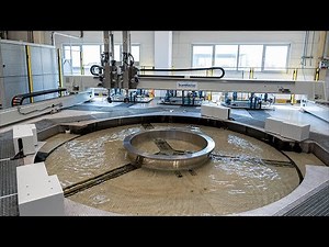 World's largest bearing rings UT immersion inspection system - ScanMaster Systems