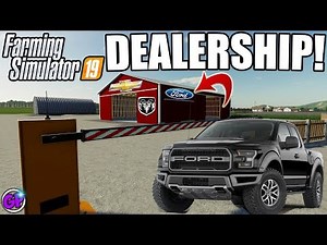 DEALERSHIP FARMING SIMULATOR 19 BUILDING A DEALERSHIP FS19 GAMEPLAY