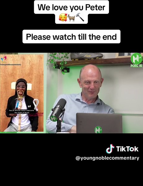 “We love you Peter”🥰🐐 Special Thanks to @HaytersTV for this, you can watch the full video on their YouTube Page Arap we've got this 🙌 A message to Peter Drury on behalf of All Football Fans: Hello Peter! “Over and over again you have made the art of football commentary lovable for us the fans, and here in Africa it is you above the rest. Everyone is highly anticipating another exhilarating season with you and it’s with great pleasure I say, recreating your voice to the African people and the 