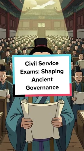 Discover how rigorous civil service exams transformed society and government in ancient China! #HistoryFacts #CivilService #AncientChina #Governance #Education #ExamHistory