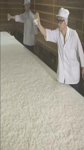 Process of making traditional Sake. A sake brewer in Japan that has been in business for 388 years.