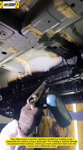This Coating Technique Protects a Car’s Underside!