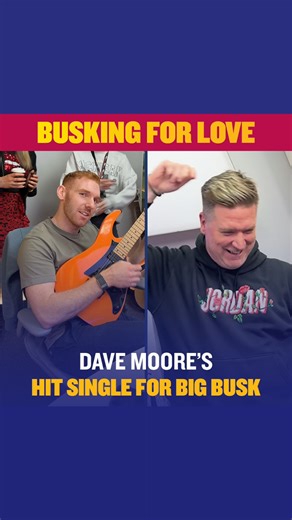 🎸 Just wait until you hear Matt Cooper at the end of Dave Moore's 'Busking For Love' 💛 You donated in your THOUSANDS for Dave to play Busking For Love live on air, written by Dave and recorded by Today FM's on air staff all for the #BigBusk for Focus IrelandDonate at Todayfm.com or via the Revolut App 📲 | Today FM