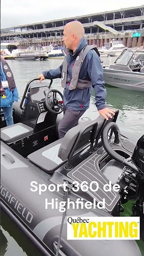 Introducing the Highfield Sport 360 with a 40 hp Suzuki DF40ATL engine