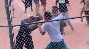 Parents brawl during youth baseball game after disagreeing with 13-year-old umpire