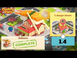 Cooking Diary - District #1.4 - Sakura | Burger Joint (COMPLETE)