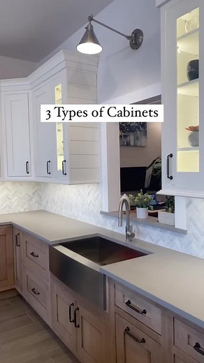 Explore Different Types of Cabinets for Your Kitchen!