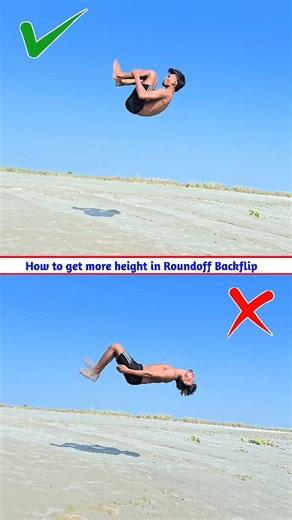 19K views · 100 reactions | Roundoff Backflip height boost tips #roundoffbackflip #Tutorial #gymnastics #parkour | suraj.flipper | Facebook