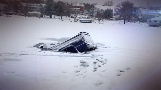 How You Can Survive a Potentially Deadly Car Crash Through Ice
