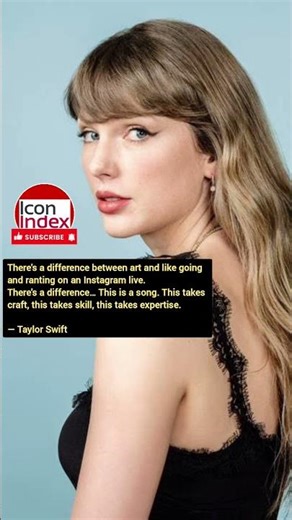 ARTISTRY vs. RANTS: Taylor Swift Defines the Craft! 🏛️✨ #IconIndex