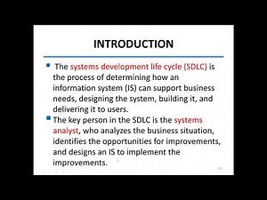 Mind Luster - Learn System Analysis and Design Lecture 1 Part 1