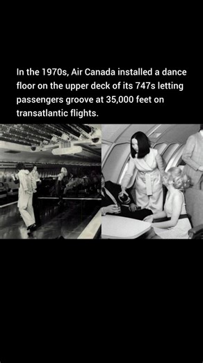 The 1970s flight where passengers danced in the sky.