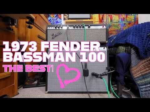 1973 Fender Bassman Demo with Strat and Les Paul