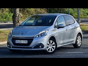 Test Drive On M7 - 2019 Peugeot 208 Active 1.2 PureTech 82 Gris Aluminium Silver Grey