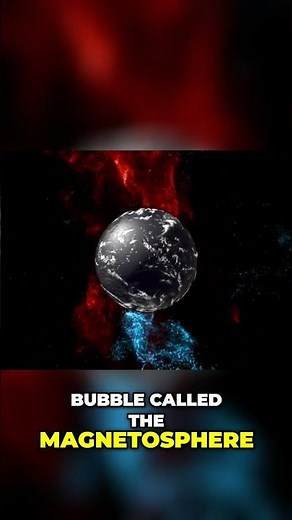 Earth's Invisible Shield: The Magnetosphere Explained! #shorts