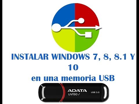 instalar sistema operativo de windows en una USB