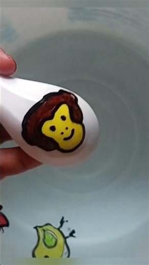 Floating Pen Monkey Drawing 🐒 Easy Trick for Beginners | Amazing Drawing Shorts #shorts #floating