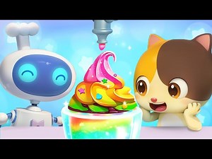 Yummy Snack Robot | Fun Story | Meowmi Family Show | Kids Cartoon | BabyBus TV - Videos For Kids