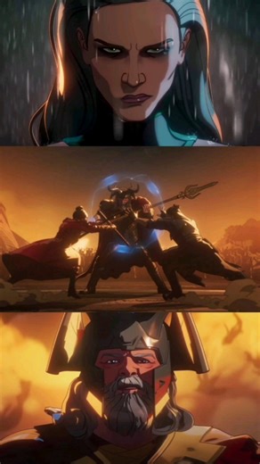 Hela vs Odin 🔥 Part 1 | Marvel What If Fight Scene #marvel #mcu #whatif #mcu #marvelcomics