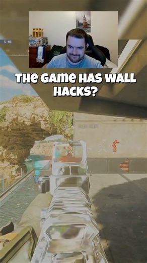 The game has wall hacks😱