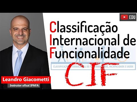 CIF - International Classification of Functioning (Full Class) - Leandro Giacometti