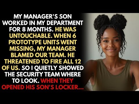 Boss Blamed Us For 6 Missing Prototypes. I Proved His Son Stole Them.