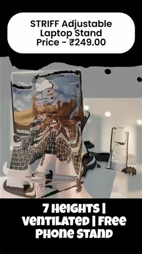 Adjustable Laptop Stand (with Free Phone Stand) | Tool and Gadget Zone