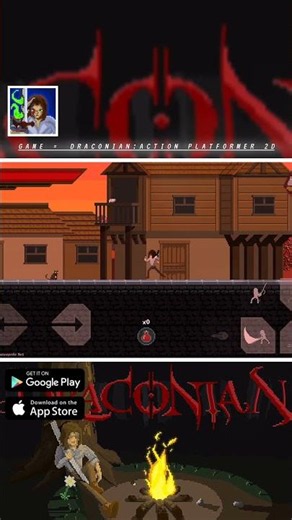Draconian: Retro Vibes & Hardcore Action! 💀 #Platformer