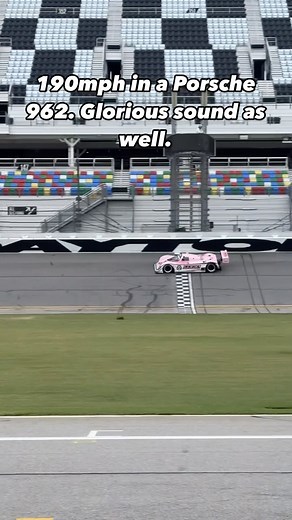 12K views · 41 reactions | 190mph in a Porsche 962. Glorious sound as well. #cars #racing #porsche #hsr #motorsport #daytona | The Marshall Pruett Podcast | Facebook