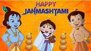 Chhota Bheem and Krishna perform a Play for the people of Dholakpur to show how they defeat the Evil Kirmada. Watch the Janmashtami Special Chhota Bheem video now. | Chhota Bheem