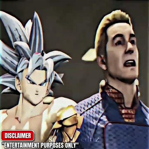 Goku vs homelander #goku #shortsfeed