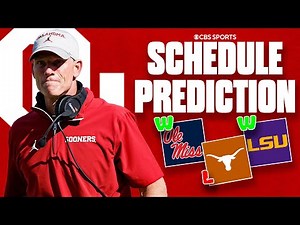 Oklahoma Sooners 2025 Schedule Prediction | Can QB John Mateer be the difference for their offense?