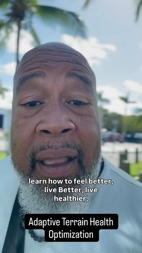 Live better, and healthier longer with our Adaptive Terrain Health Optimization protocol. Just type TERRAIN in the comments to learn more! #integrativewellnesspractitioner #functionalnutrition #antiaging #longevity #quantumhealing | DrMarcus Robinson