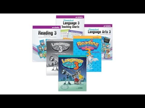 Abeka 3rd Grade Language Arts Curriculum Look Through | Parent Materials