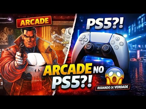 The Punisher ARCADE no PS5?! 😱 Clássico Brutal Rodando no PlayStation 5#ThePunisher#Arcade#PS5#Retro