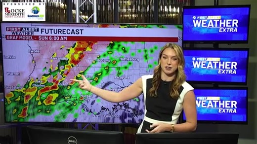 Weekend winter storm brings ice and storms to parts of Louisiana. Sydney is live with an update. | WAFB Channel 9