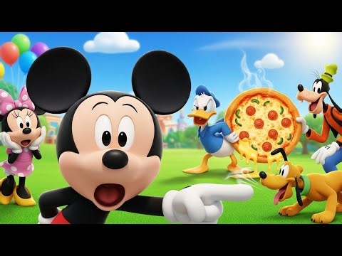 Donald Tried to Hide the Pizza! 🍕😲 | Mickey Mouse & Friends Funny 3D Cartoon for Kids