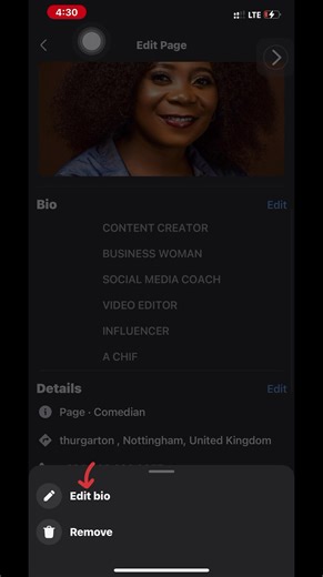 16K views · 370 reactions | How to add bio to your page #coaching #relatable #fblifestyle | Lilly's kitchen | Facebook