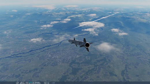 DCS Fa18 “A射➡️B照➡️A导”！！！全程雷达静默，40海里依靠预警机引导