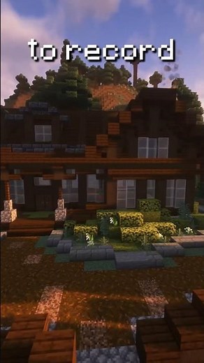Minecraft Log Cabin - Home Series Day 51 #minecraft #minecraftbuilding #mcyt #fyp