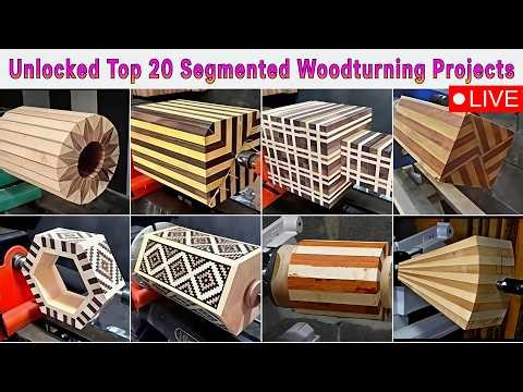 Unlock Top 20 IMPOSSIBLE Segmented woodturning Project