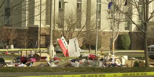 One person dead after U-Haul truck explodes in shopping center parking lot, officials say