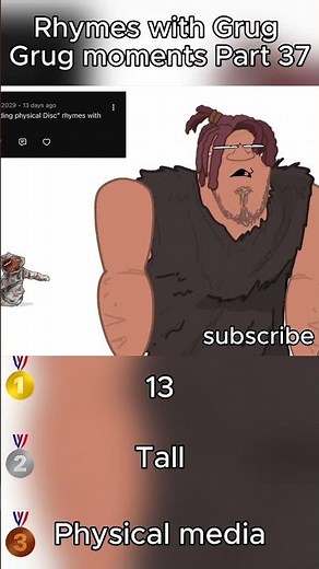 Rhymes with Grug moments Part 37 by @BluntBrothersProductions #funny #funnymoments #viral #memes